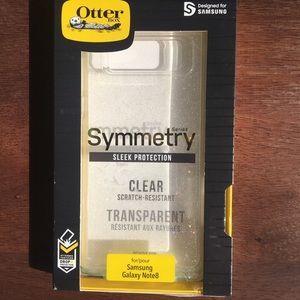 Otter Symmetry for Samsung Galaxy Note 8 Glittery